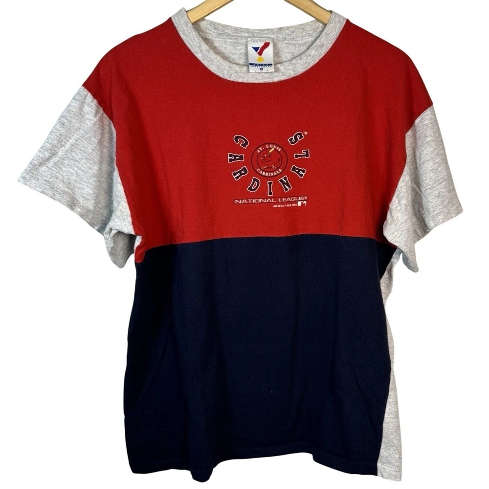 VTG St. Louis Cardinals T-Shirt Large‎ Double Sided Single Stitch 1993